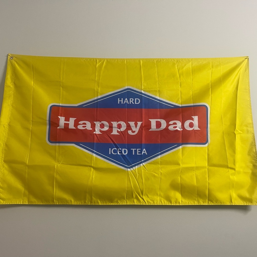 Happy Dad Hard Iced Tea Flag